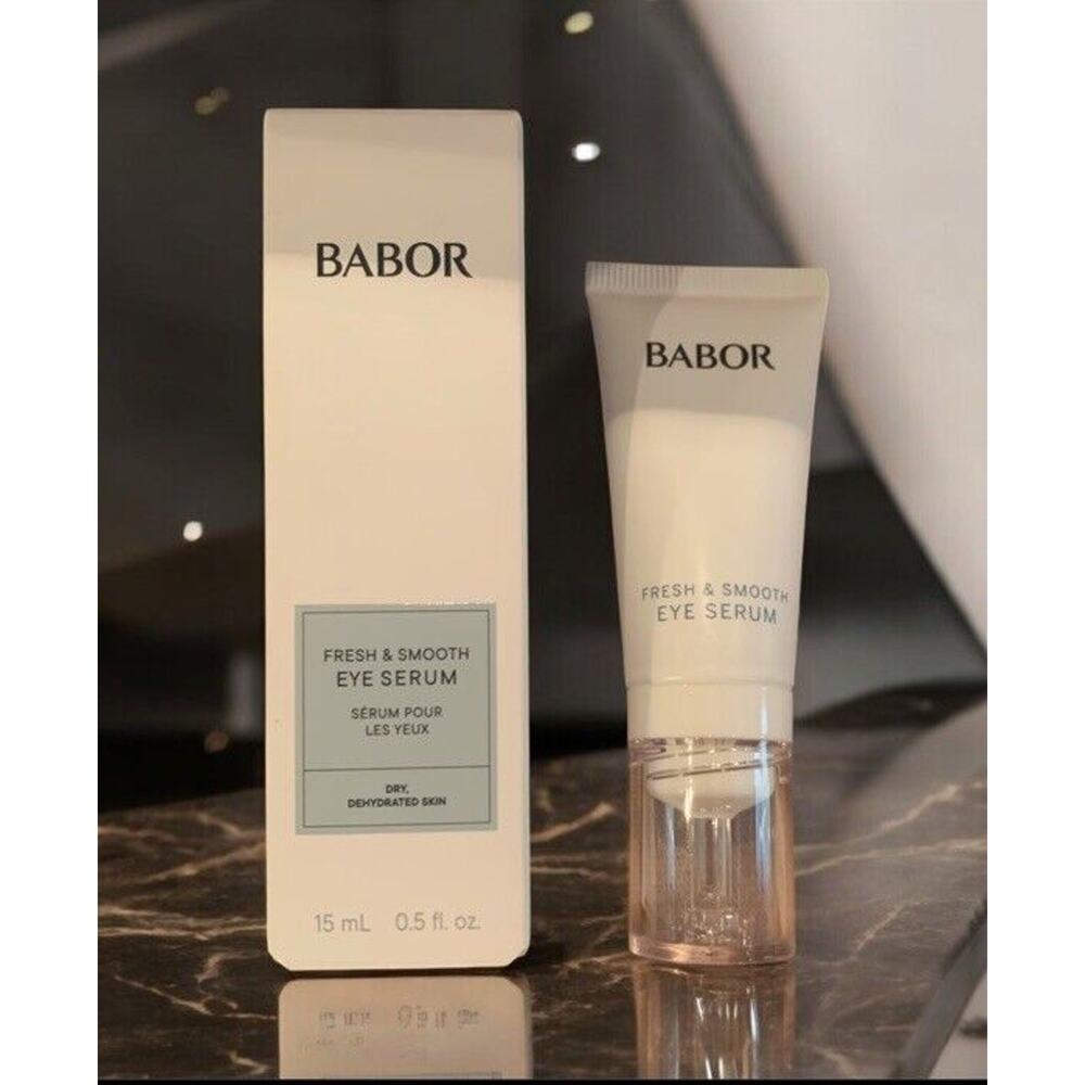 BABOR Fresh and Smooth Eye Serum 0.5 Fl Oz / 15 mL NIB